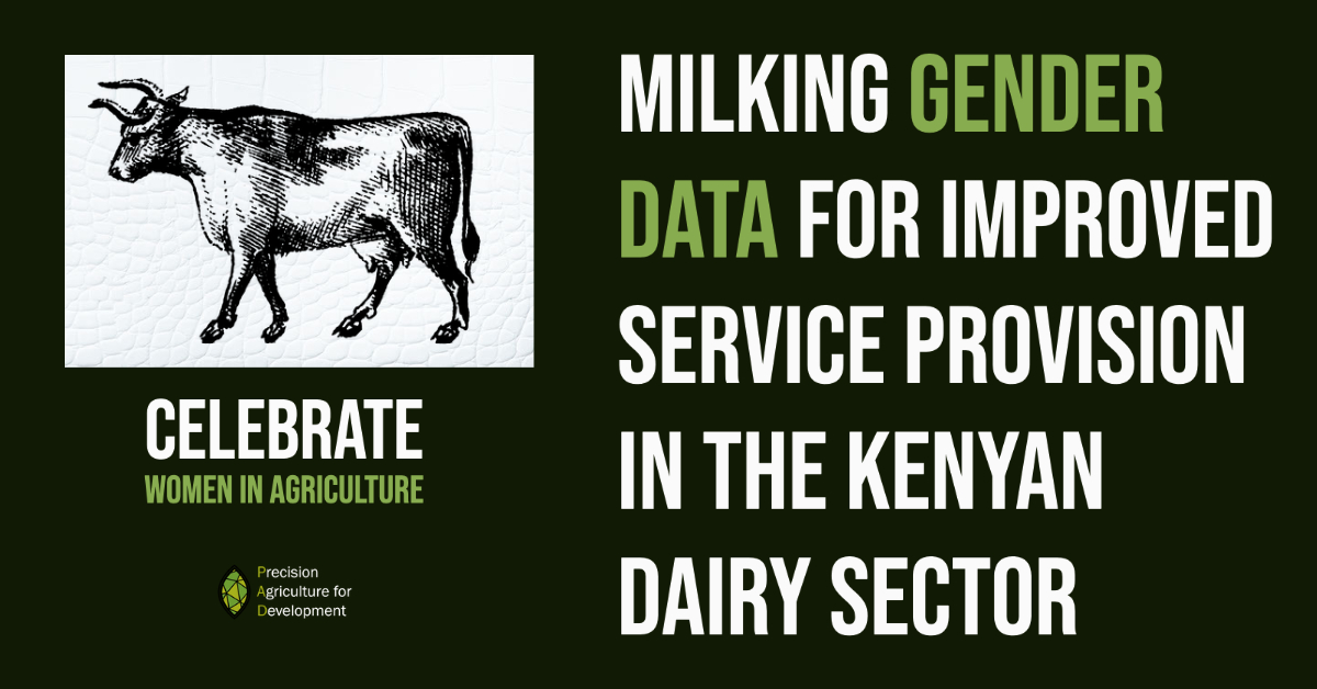 Milking Gender Data for Improved Service Provision in the Kenyan Dairy